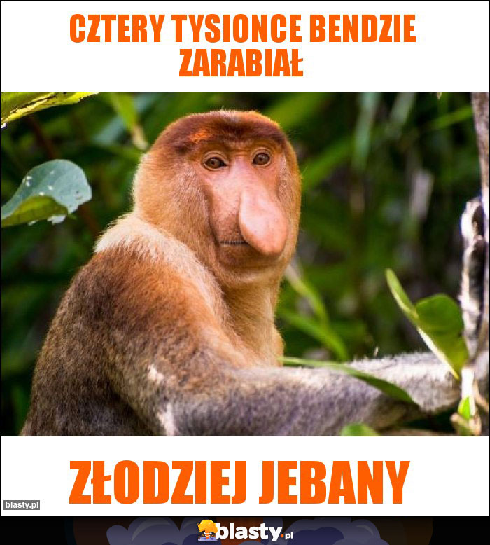 Cztery tysionce bendzie zarabiał