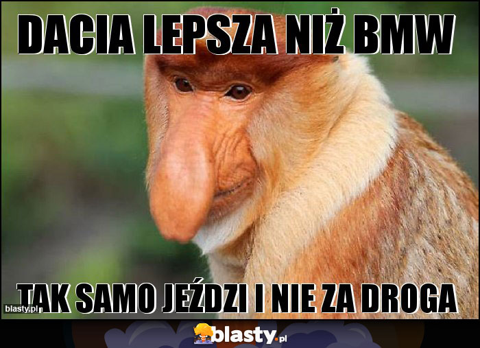 Dacia lepsza niż BMW