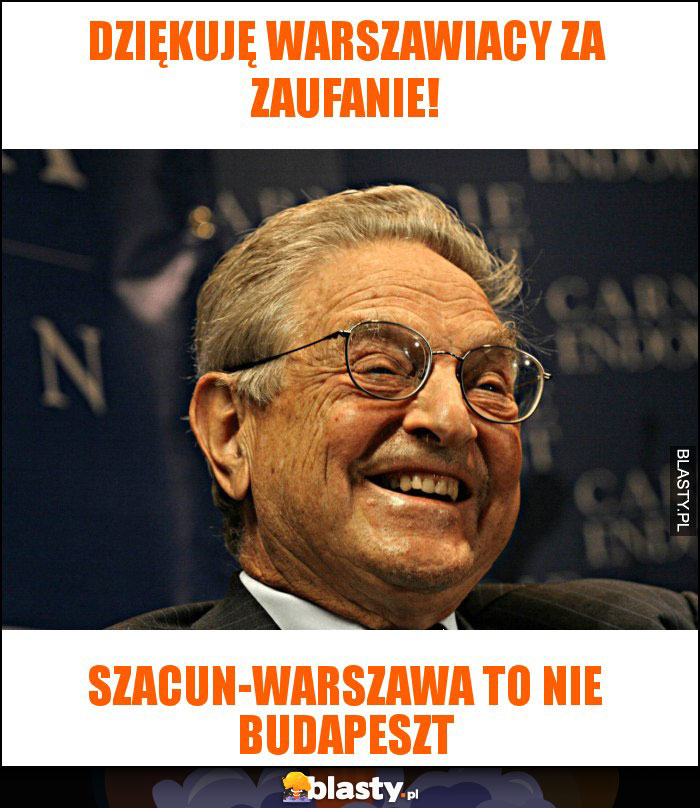 dziękuję warszawiacy za zaufanie!