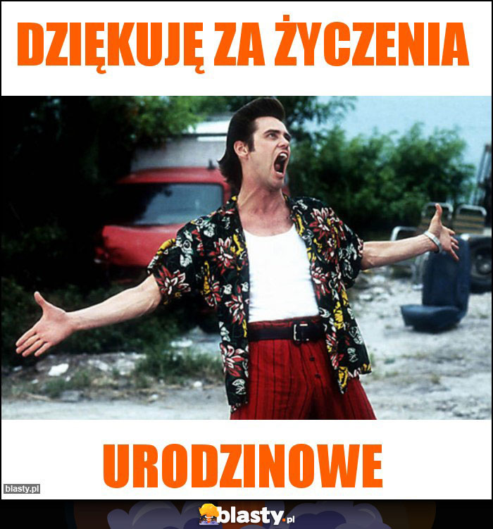 Dziękuję za życzenia