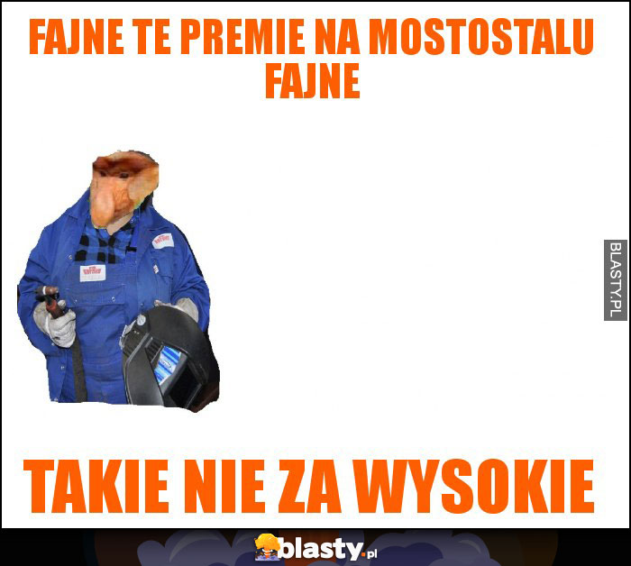 Fajne te premie na Mostostalu fajne