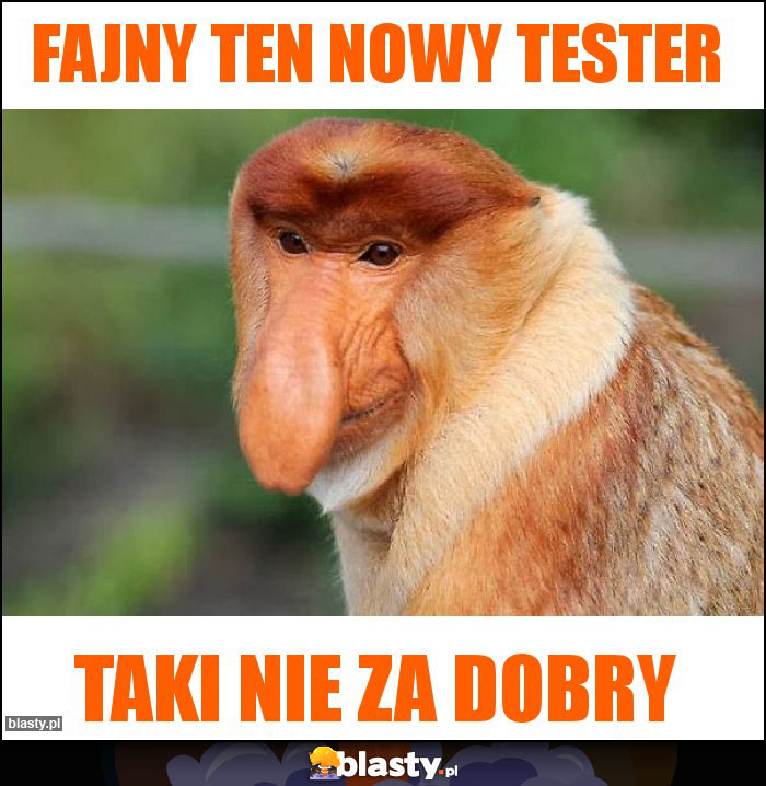 Fajny ten nowy tester