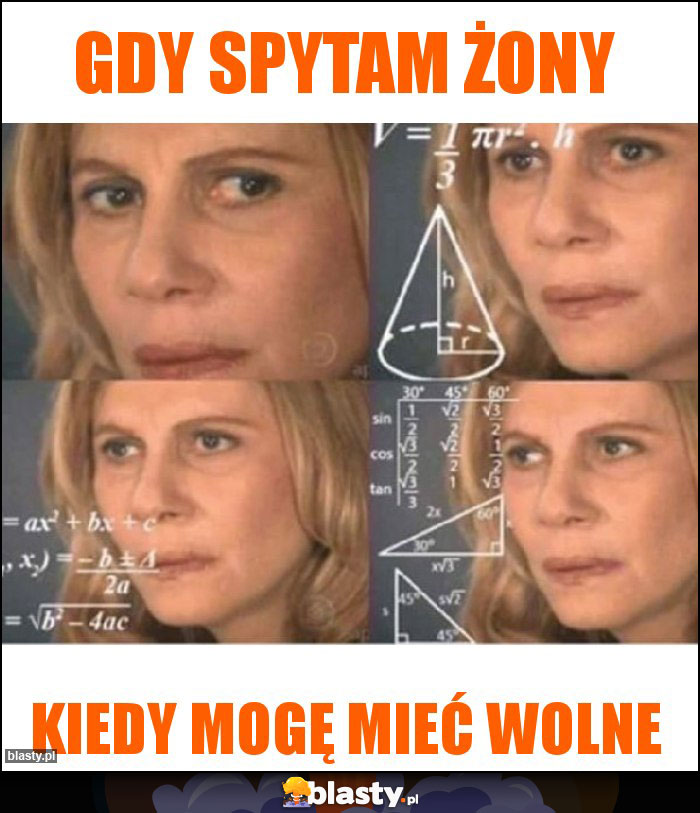 Gdy spytam żony