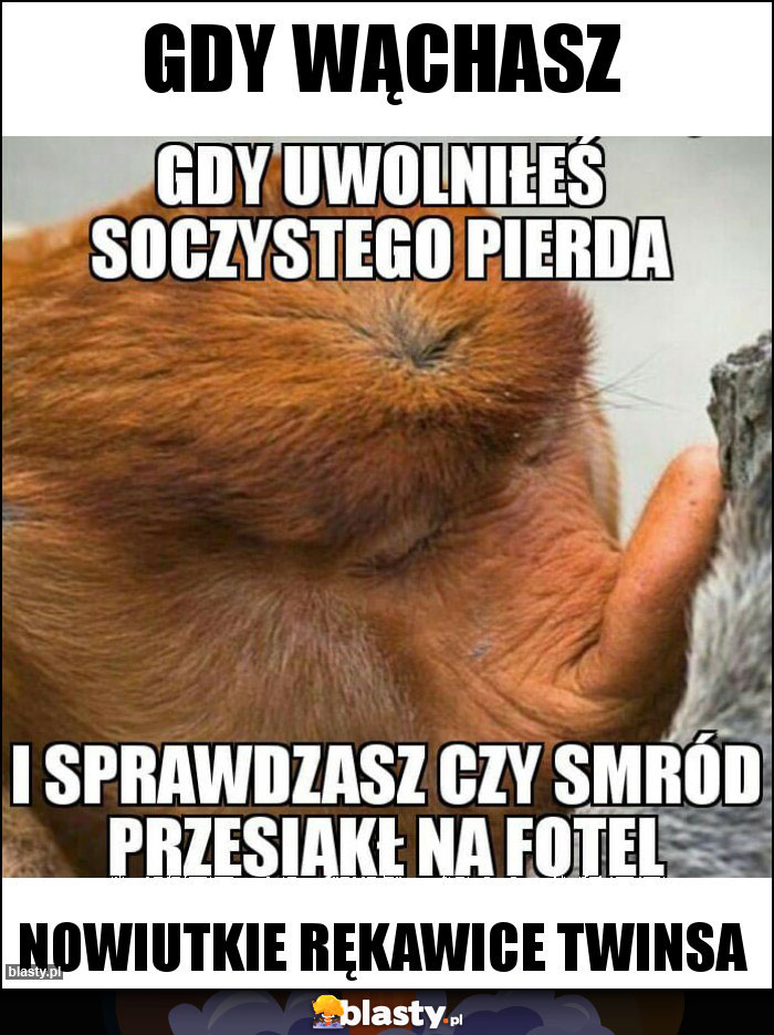 Gdy wąchasz