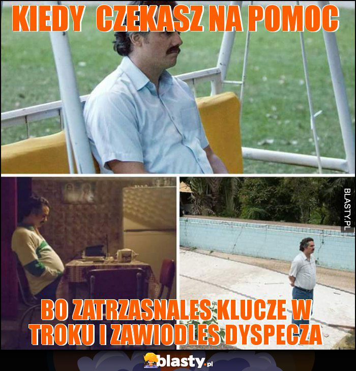 Kiedy  czekasz na pomoc