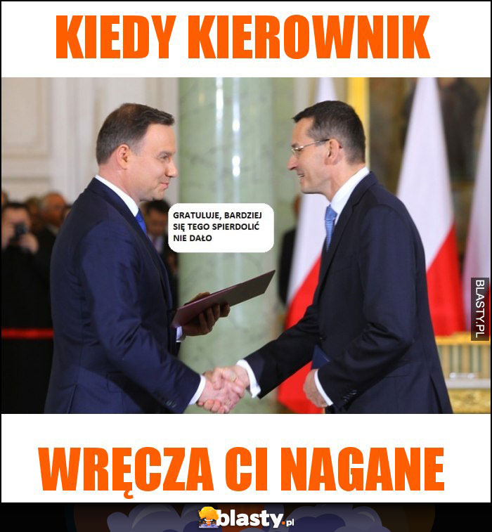 kiedy kierownik