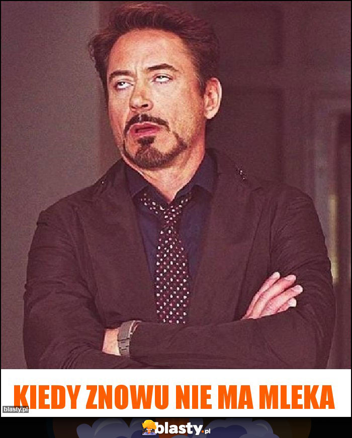 Kiedy znowu nie ma mleka