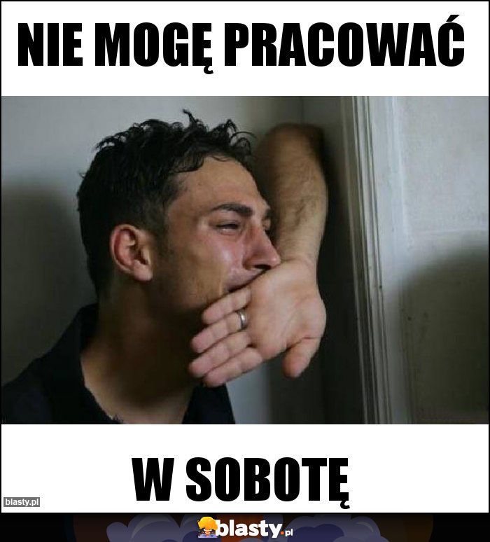 Nie mogę pracować