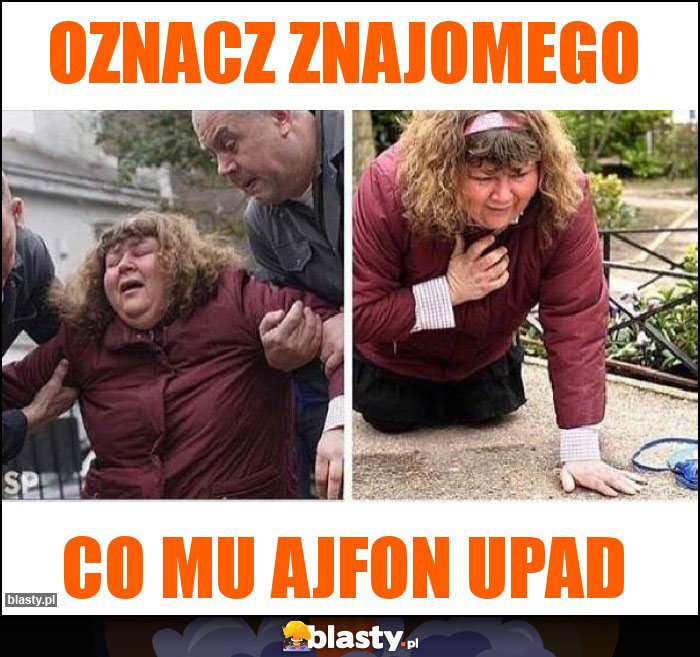 oznacz znajomego