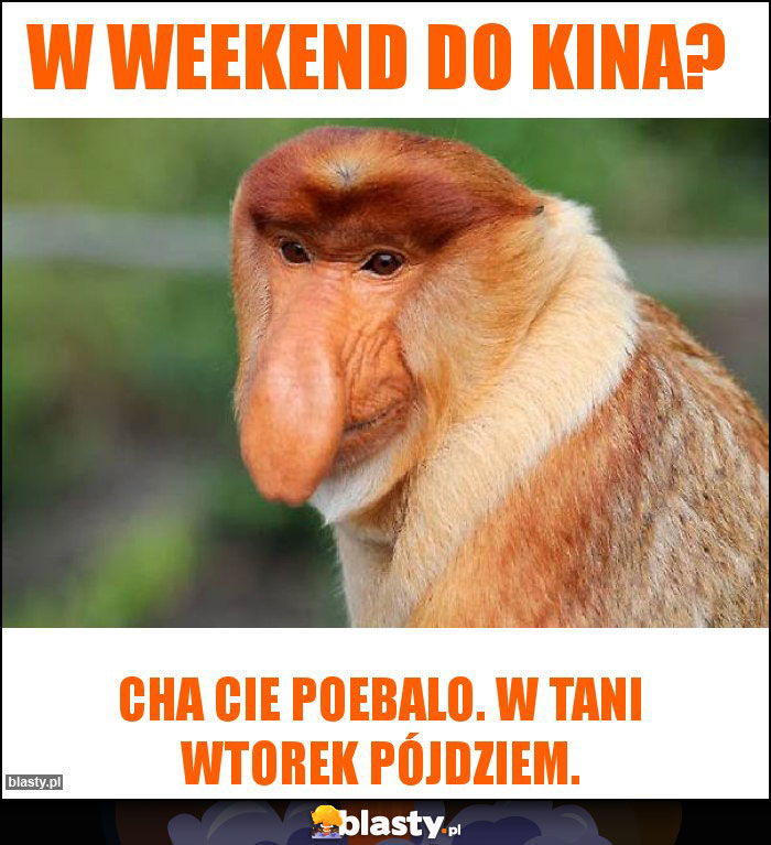 W weekend do kina?