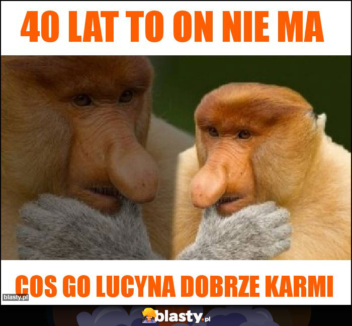 40 lat to on nie ma