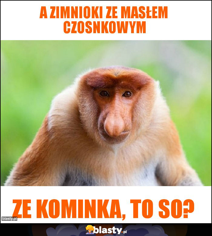 A ZIMNIOKI ZE MASŁEM CZOSNKOWYM