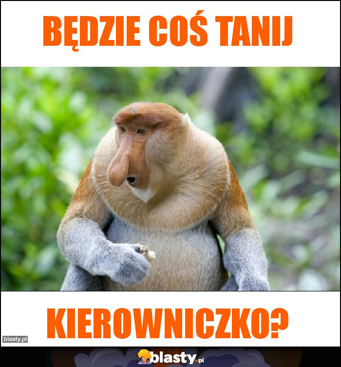 będzie coś tanij