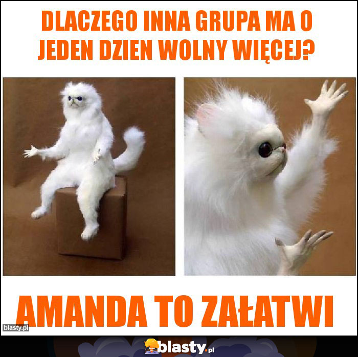 Dlaczego inna grupa ma o jeden dzien wolny więcej?