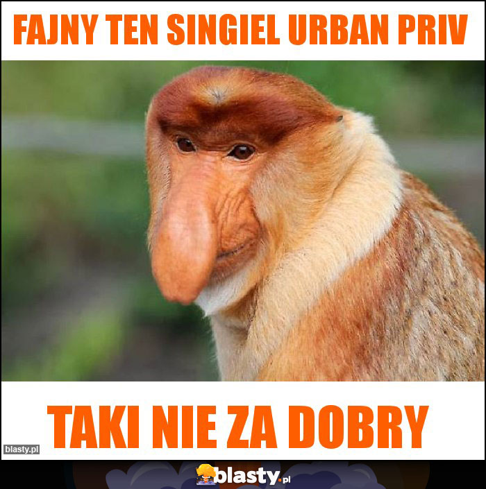 Fajny ten singiel Urban priv