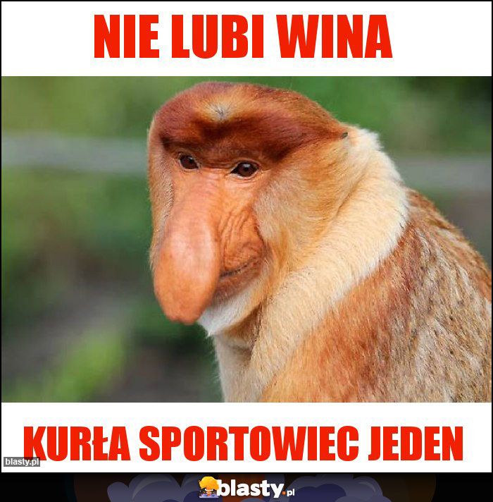 Nie lubi wina