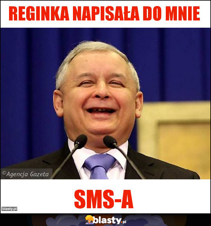 Reginka napisała do mnie