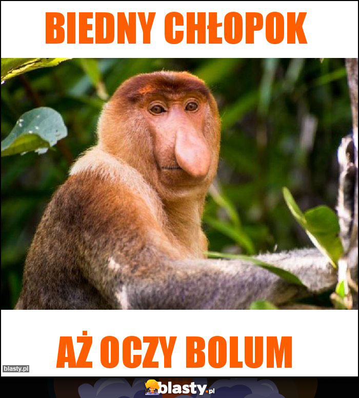 Biedny chłopok