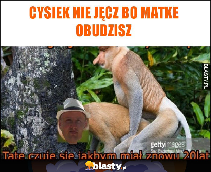 Cysiek nie jęcz bo matke obudzisz