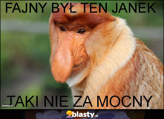 fajny był ten Janek