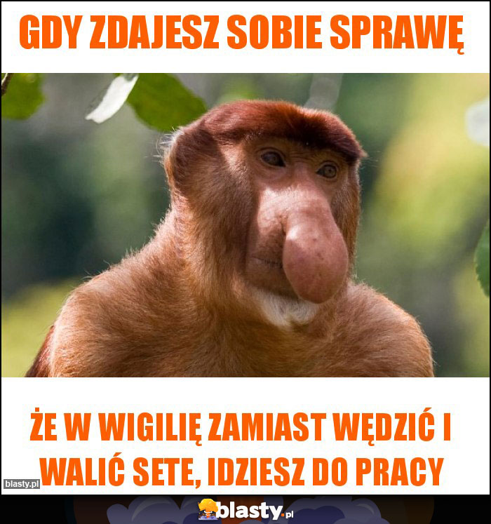 Gdy zdajesz sobie sprawę