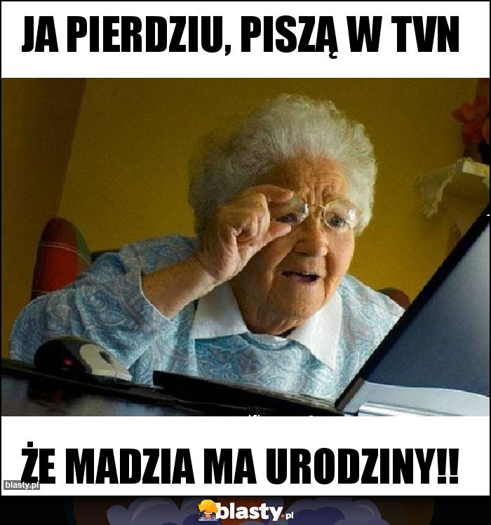 Ja pierdziu, piszą w TVN