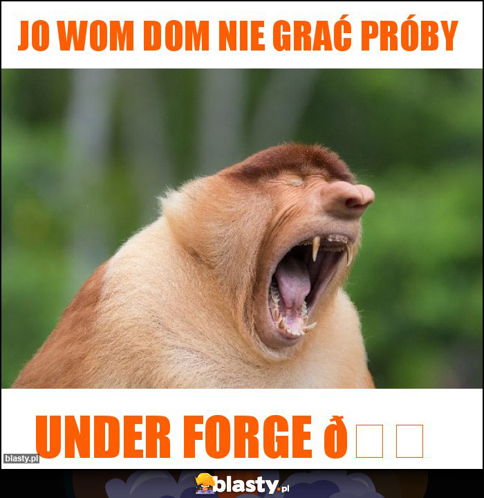 Jo wom dom nie grać próby