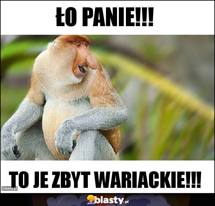 Ło Panie!!!