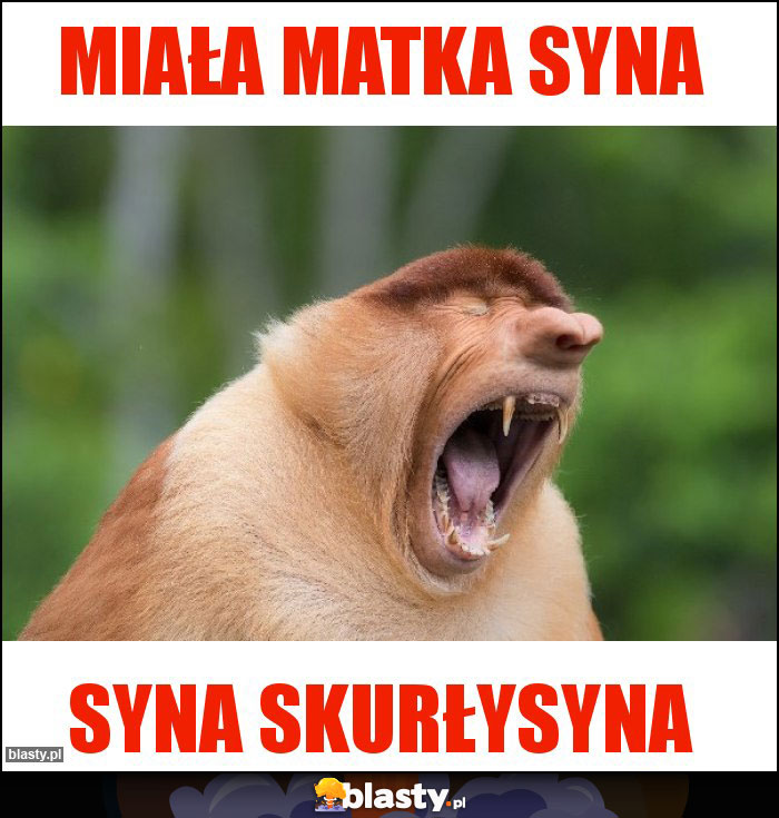 Miała matka syna