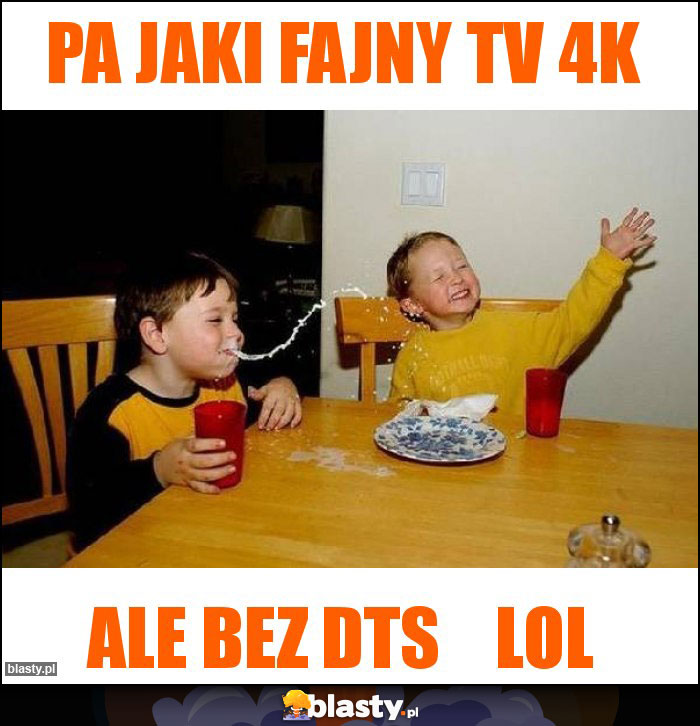 pa jaki fajny TV 4K