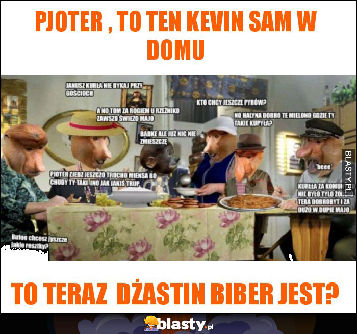 PJOTER , TO TEN KEVIN SAM W DOMU