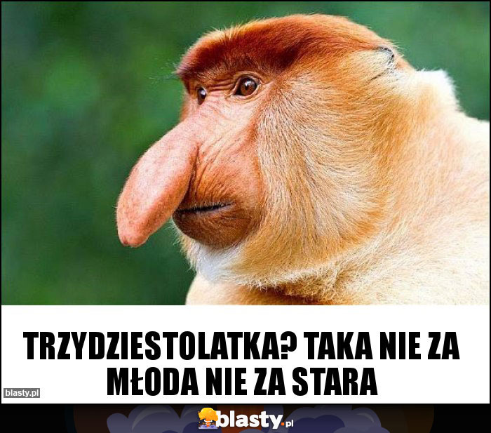 Trzydziestolatka? Taka nie za młoda nie za stara