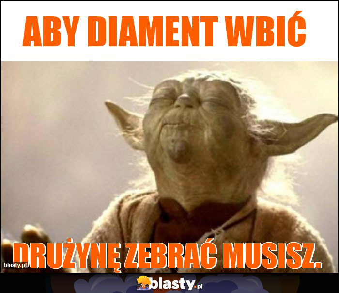 Aby diament wbić