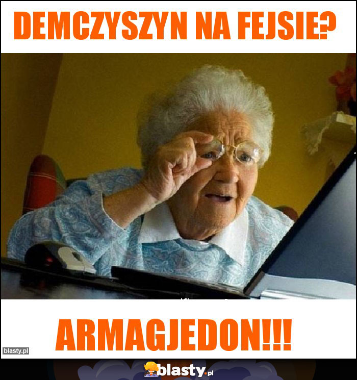 Demczyszyn na fejsie?