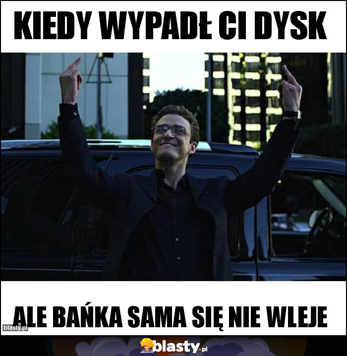 Kiedy wypadł ci dysk