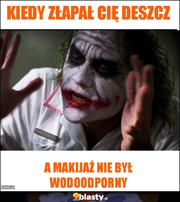 Kiedy złapał cię deszcz