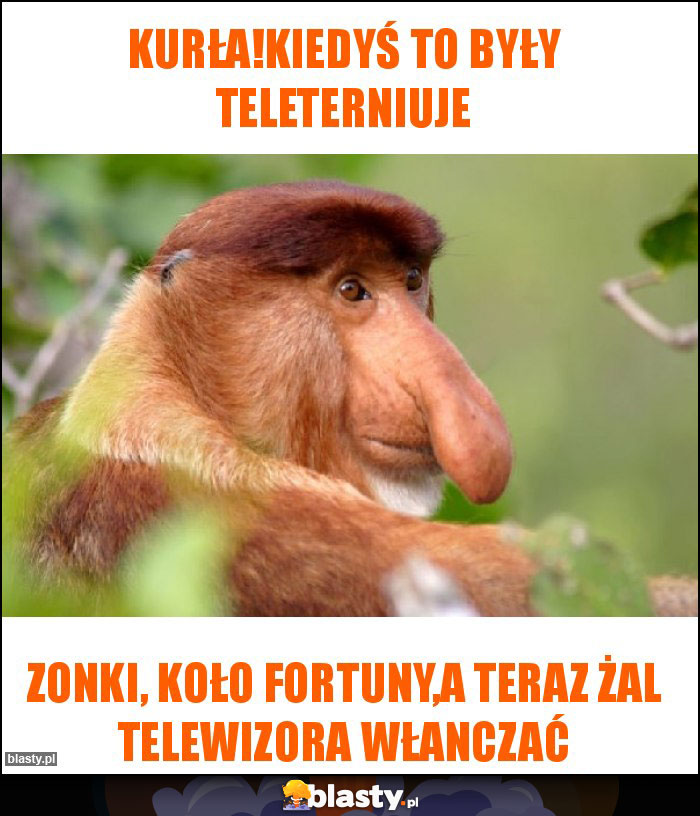 Kurła!Kiedyś to były teleterniuje