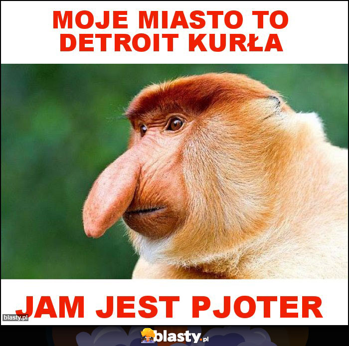 Moje miasto To Detroit Kurła