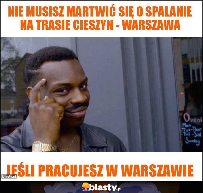 Nie musisz martwić się o spalanie na trasie Cieszyn - Warszawa