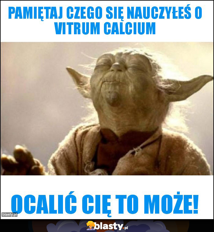 Pamiętaj czego się nauczyłeś o Vitrum Calcium