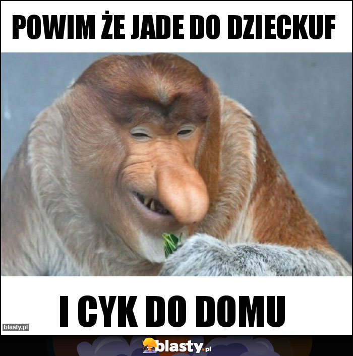 Powim że jade do dzieckuf