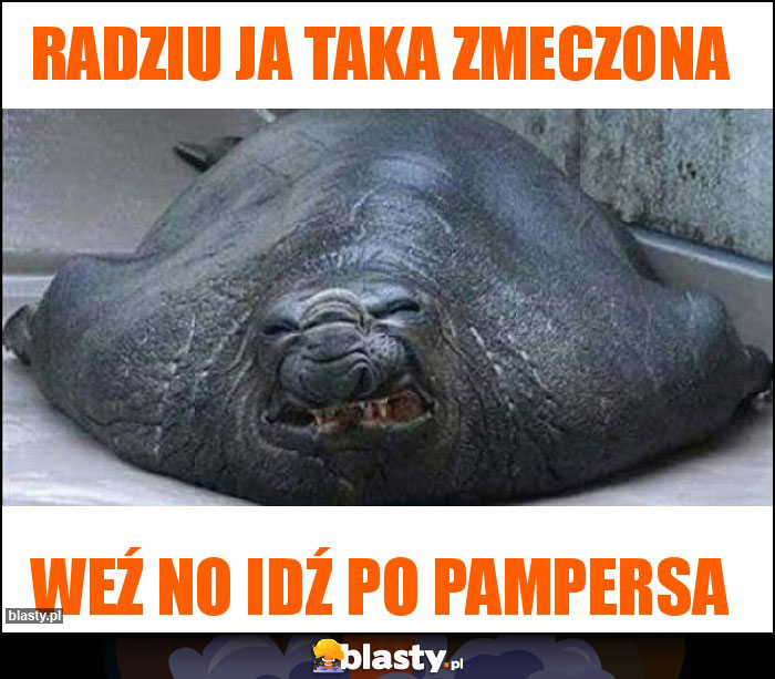 Radziu ja taka zmeczona