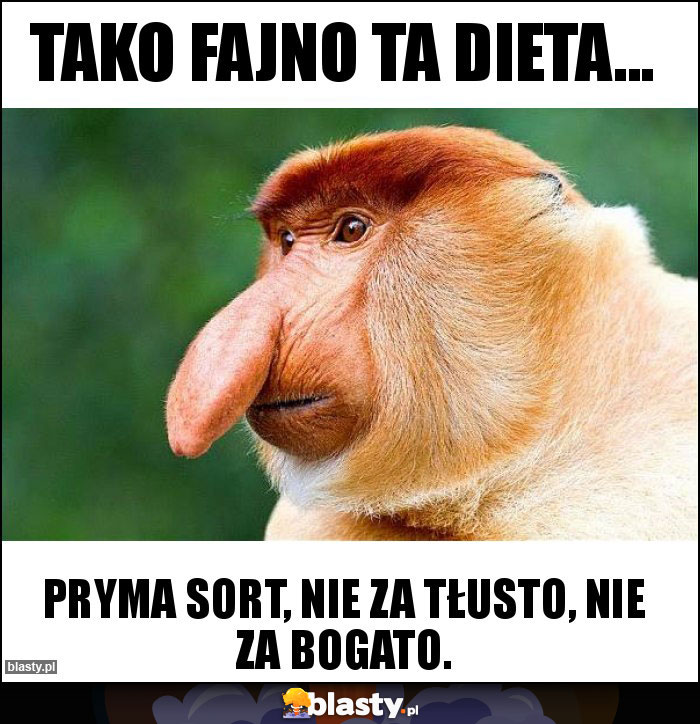 Tako fajno ta dieta...