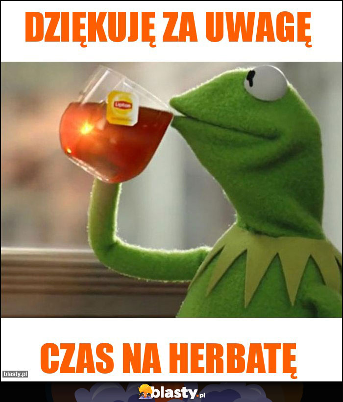 Dziękuję za uwagę