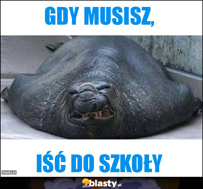 Gdy musisz,