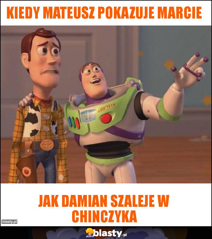 Kiedy Mateusz pokazuje Marcie