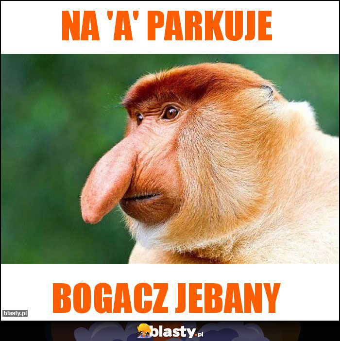 na 'A' parkuje