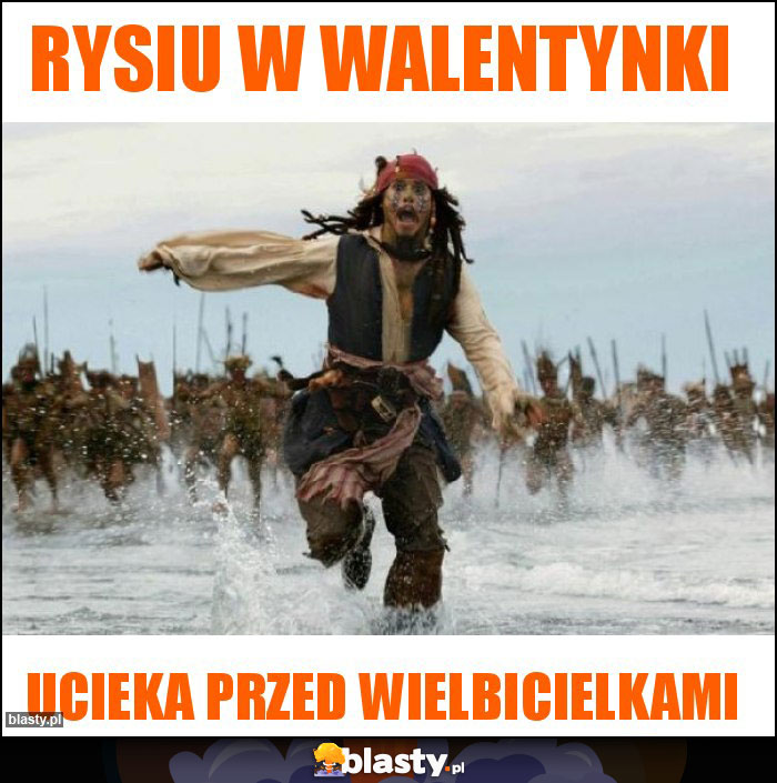 Rysiu w walentynki