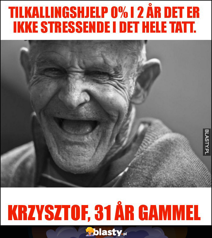 Tilkallingshjelp 0% i 2 år det er ikke stressende i det hele tatt.