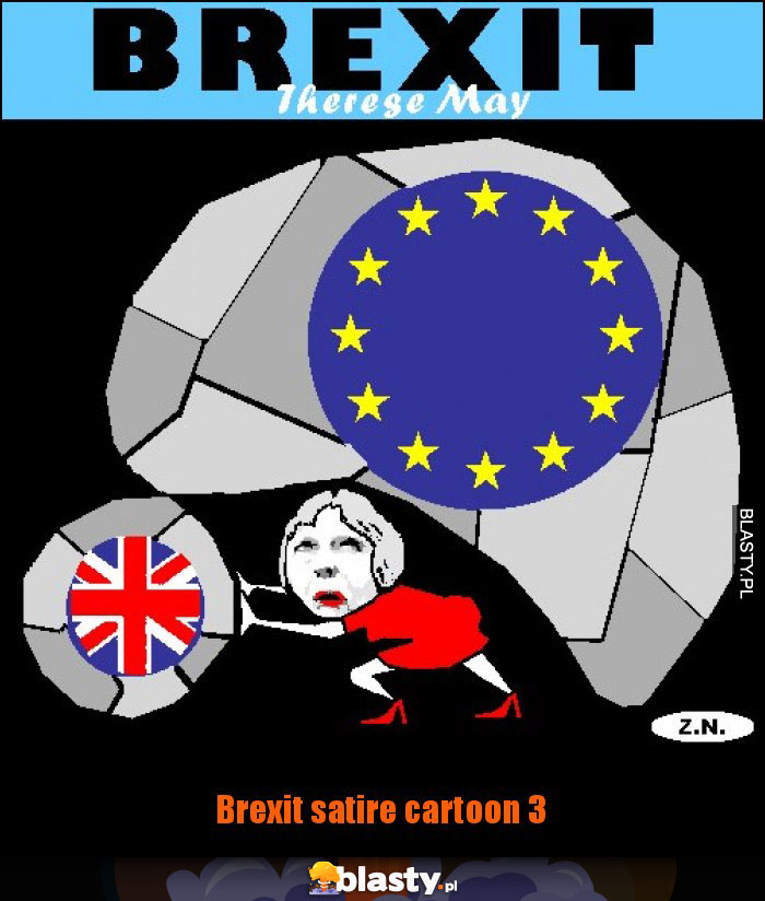 Brexit satire cartoon 3